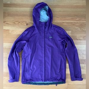 Purple Patagonia Rain Jacket